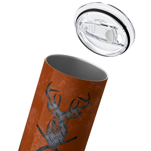 Orange Hunting 20oz Skinny Tumbler