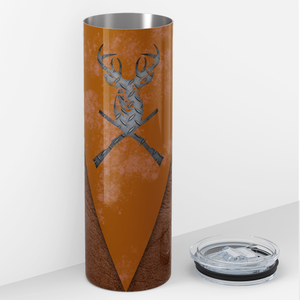 Orange Hunting 20oz Skinny Tumbler