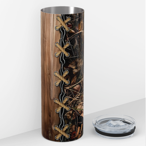 Personalized Hunting 20oz Skinny Tumbler