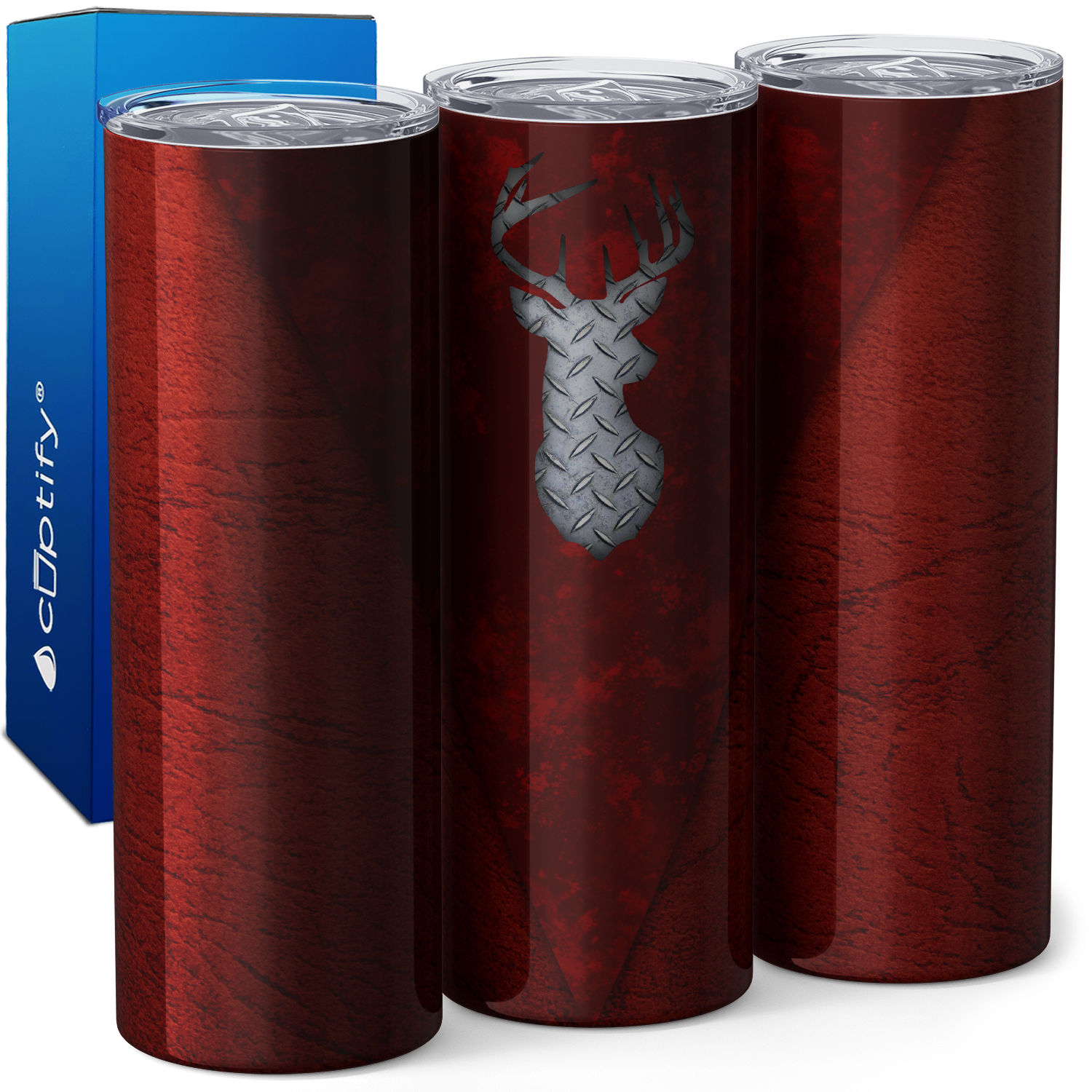 Red Hunting 20oz Skinny Tumbler