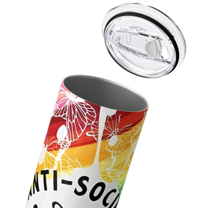 Anti-Social Butterfly 20oz Skinny Tumbler