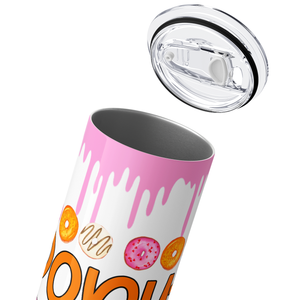 Donut Junkie 20oz Skinny Tumbler