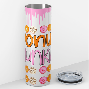 Donut Junkie 20oz Skinny Tumbler