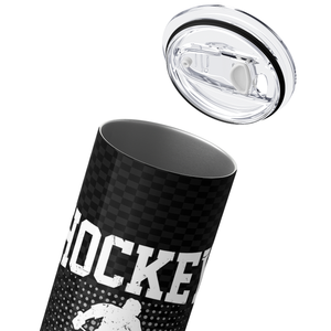 Hockey Dad Blue Line 20oz Skinny Tumbler