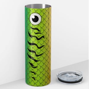 Green Fishing Lure 20oz Skinny Tumbler