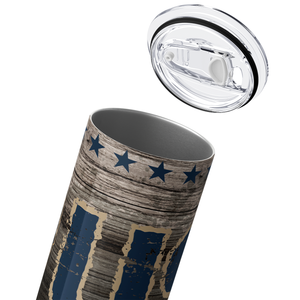 US Army Distressed 20oz Skinny Tumbler