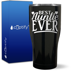 Best Auntie Ever on 27oz Curve Tumbler