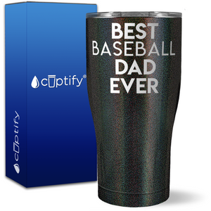 Best Baseball Dad Ever on 27oz Curve Tumbler