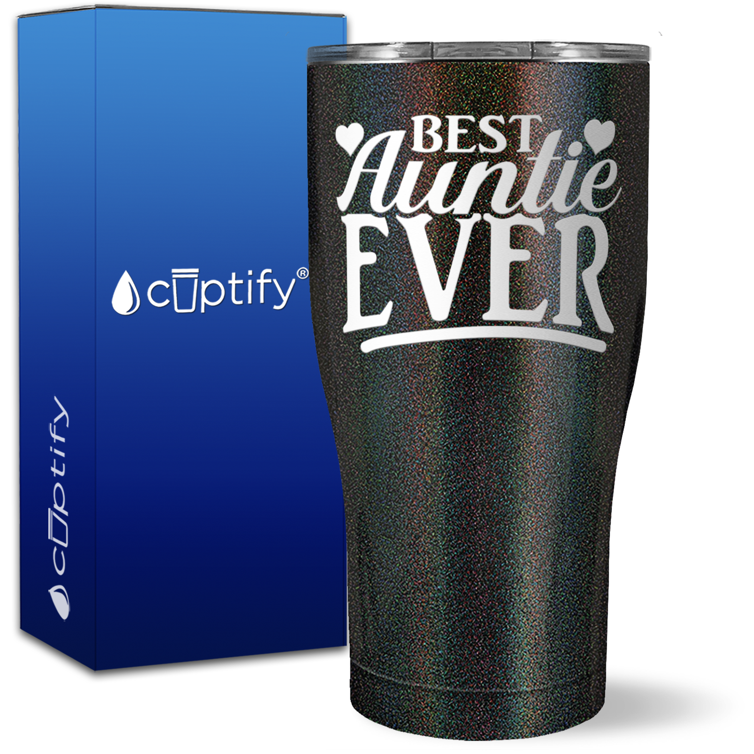 Best Auntie Ever on 27oz Curve Tumbler