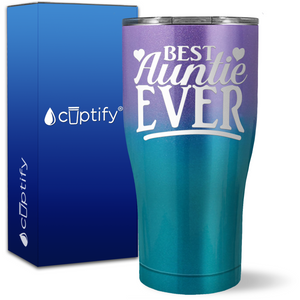 Best Auntie Ever on 27oz Curve Tumbler