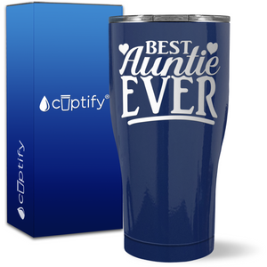 Best Auntie Ever on 27oz Curve Tumbler