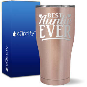 Best Auntie Ever on 27oz Curve Tumbler