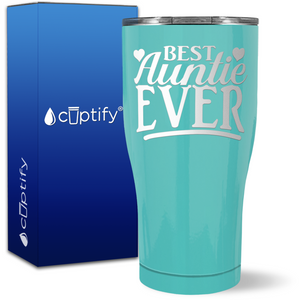 Best Auntie Ever on 27oz Curve Tumbler