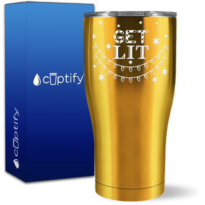 Get Lit 27oz Curve Tumbler