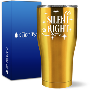 Silent Night 27oz Curve Tumbler