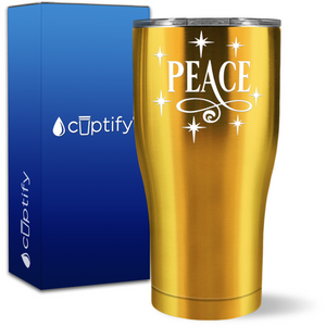 Peace 27oz Curve Tumbler