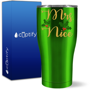 Mrs Nice 27oz Curve Tumbler