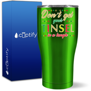 Don't get your Tisnel in a Tangle 27oz Curve Tumbler