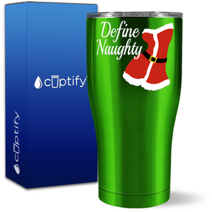 Define Naughty 27oz Curve Tumbler