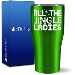 All The Jingle Ladies 27oz Curve Tumbler