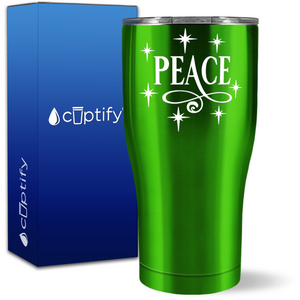 Peace 27oz Curve Tumbler