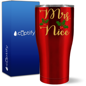 Mrs Nice 27oz Curve Tumbler