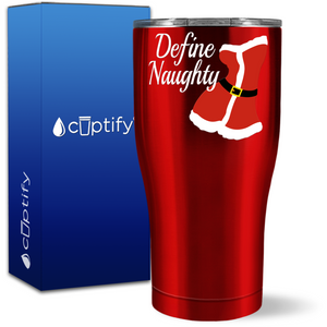 Define Naughty 27oz Curve Tumbler