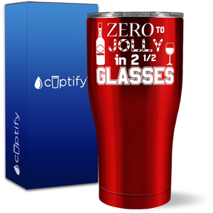 Zero to Jolly 27oz Curve Tumbler