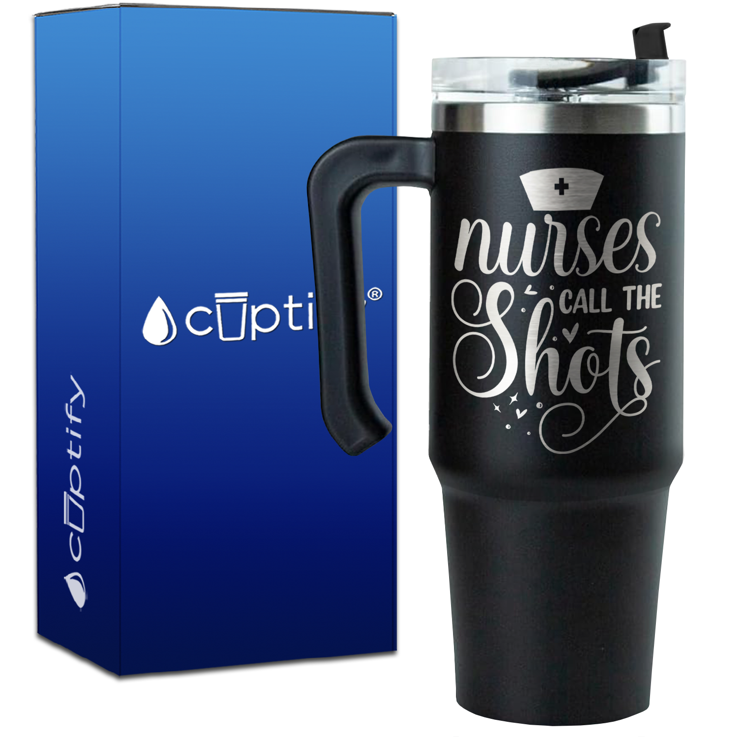 Nurses Call the Shots on 30oz Nurse Travel Mug