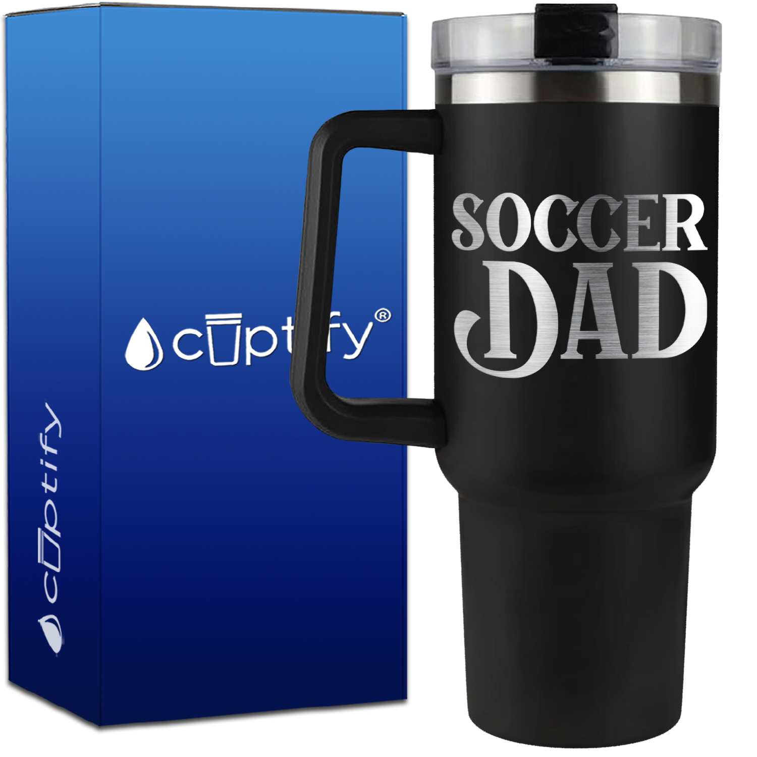 Soccer Dad on 40oz Soccer Traveler Mug