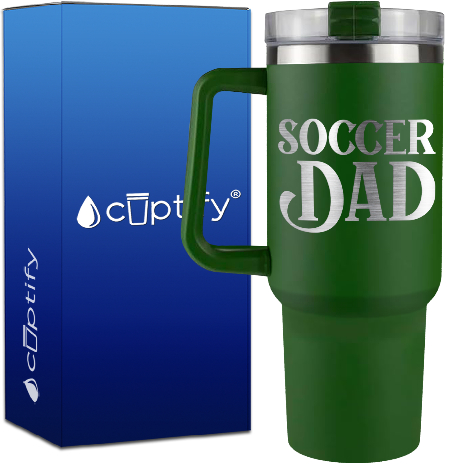 Soccer Dad on 40oz Soccer Traveler Mug