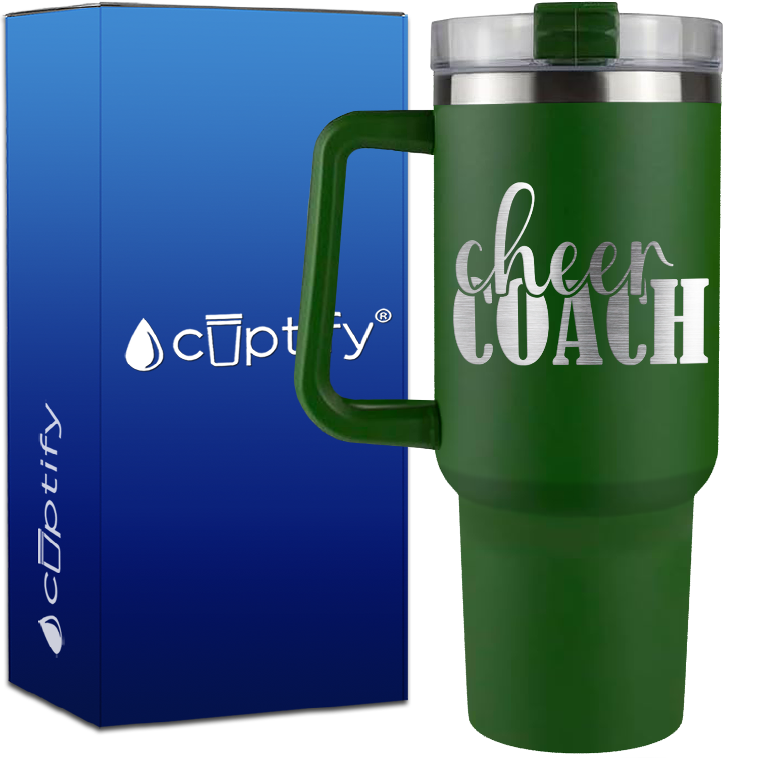 Cheer Coach on 40oz Cheer Traveler Mug