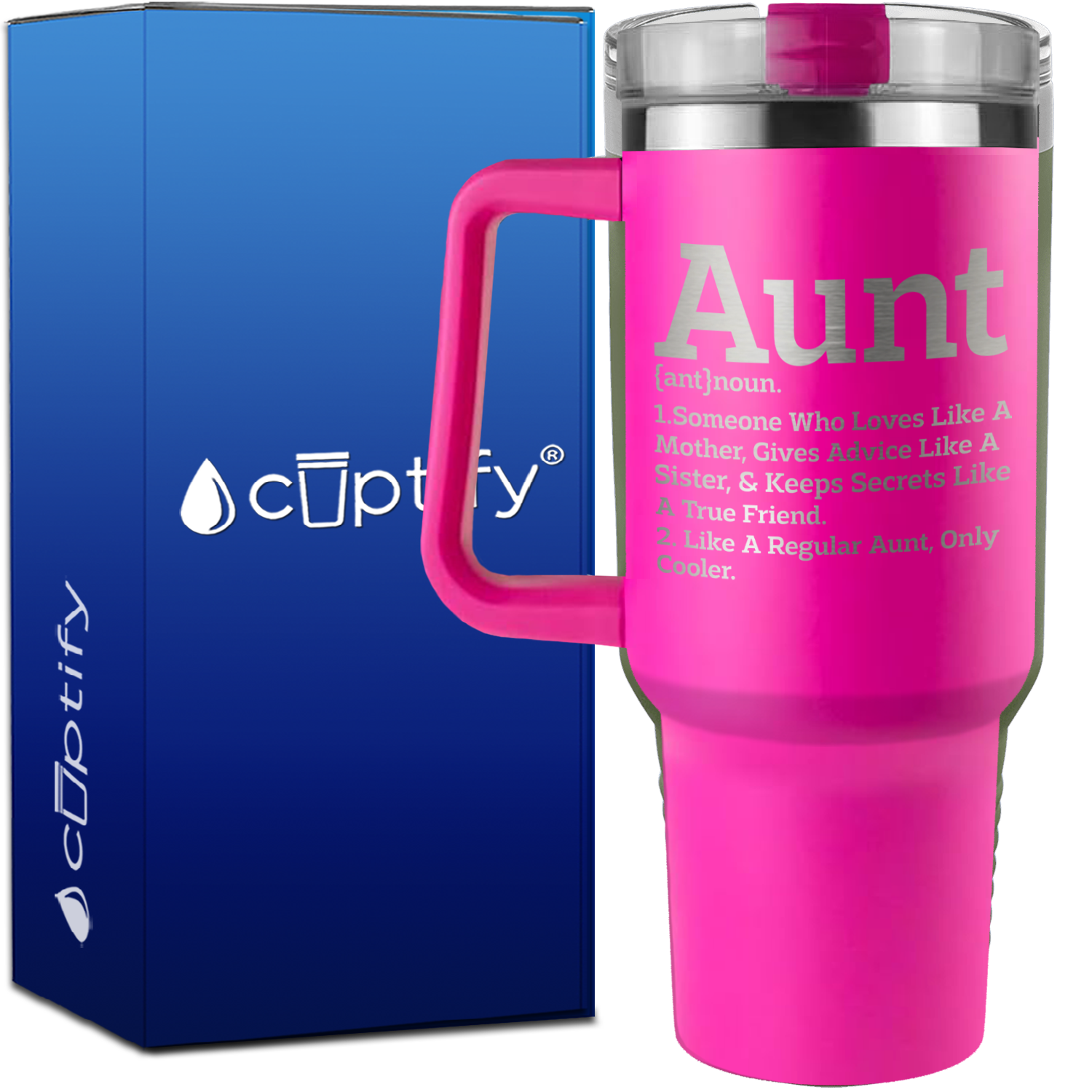 Aunt Definition on 40oz Aunt Traveler Mug