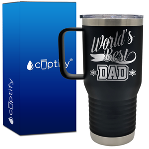 World's Best Dad 20oz Dad Travel Mug