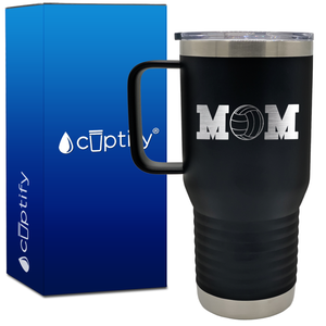 Volleyball Mom 20oz Mom Travel Mug