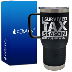 I Survived Tax Season 20oz Accountant Travel Mug