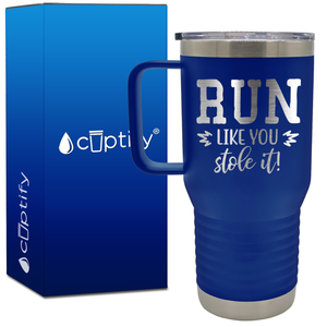 Run Like You Stole It 20oz Baseball Travel Mug