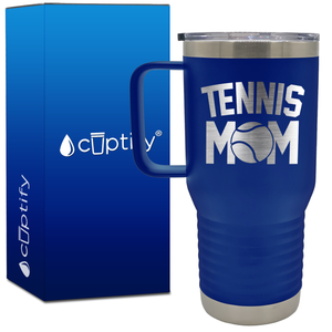 Tennis Mom 20oz Tennis Travel Mug