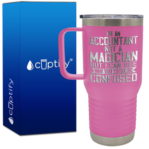 I'm an Accountant not a Magician 20oz Accountant Travel Mug