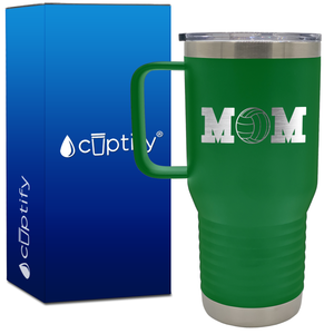 Volleyball Mom 20oz Mom Travel Mug