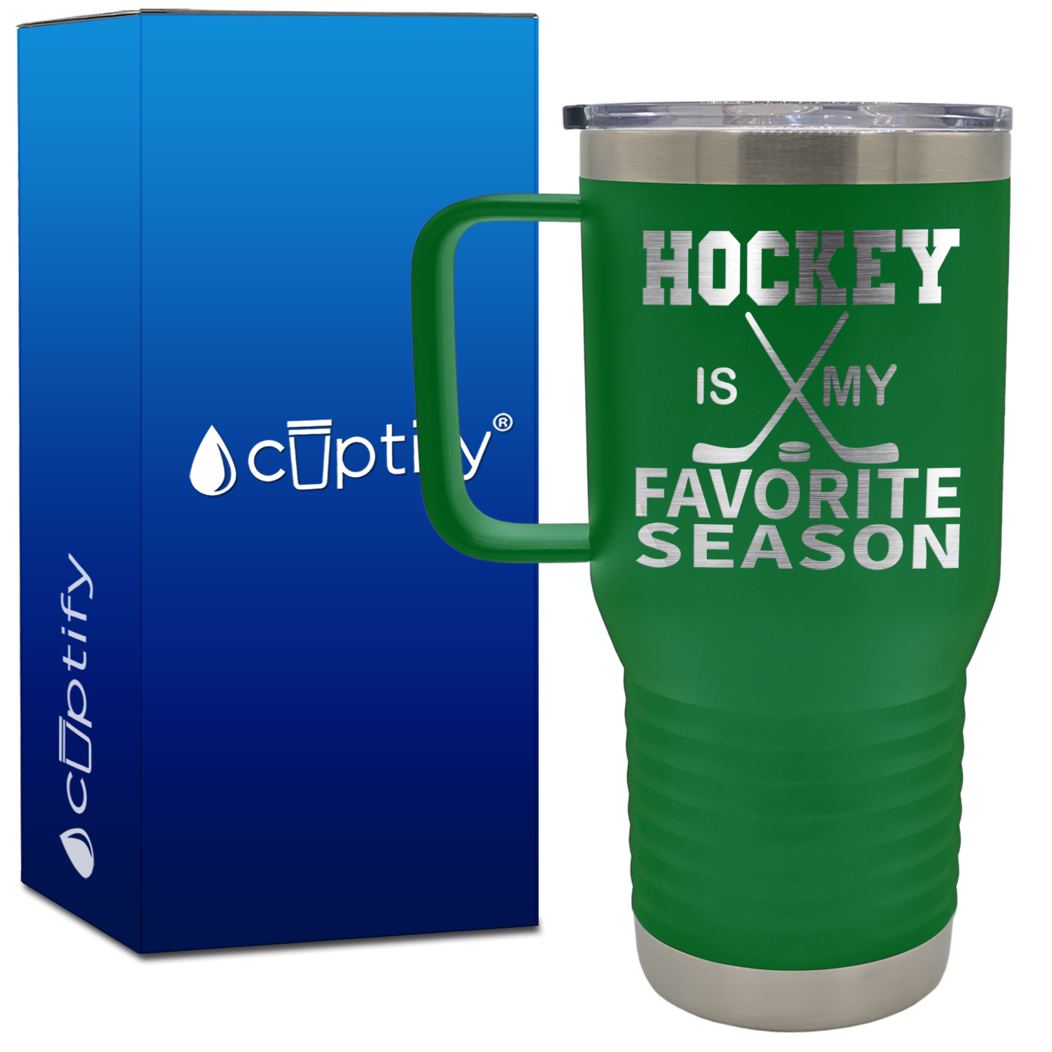 Hockey is My Favorite Person 20oz Hockey Travel Mug