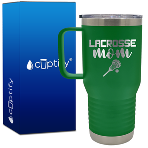 Lacrosse Mom 20oz Lacrosse Travel Mug