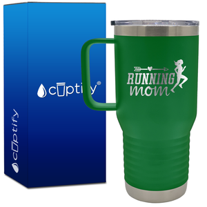 Running Mom 20oz Running Travel Mug