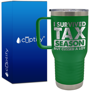 I Survived Tax Season 20oz Accountant Travel Mug