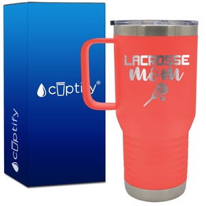 Lacrosse Mom 20oz Lacrosse Travel Mug