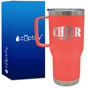 Cheer Coach Script 20oz Cheer Travel Mug