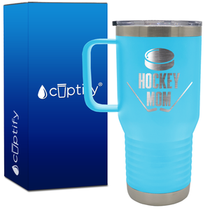 Hockey Mom 20oz Hockey Travel Mug