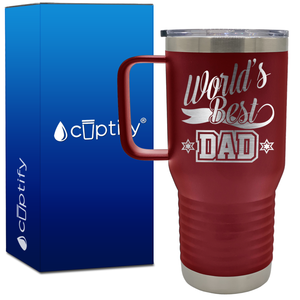 World's Best Dad 20oz Dad Travel Mug