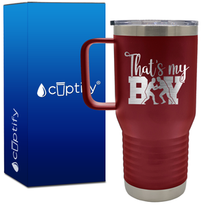 That's My Boy Wrestling 20oz Wrestling Travel Mug