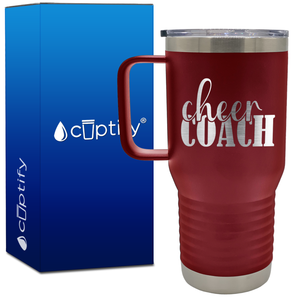 Cheer Coach 20oz Cheer Travel Mug